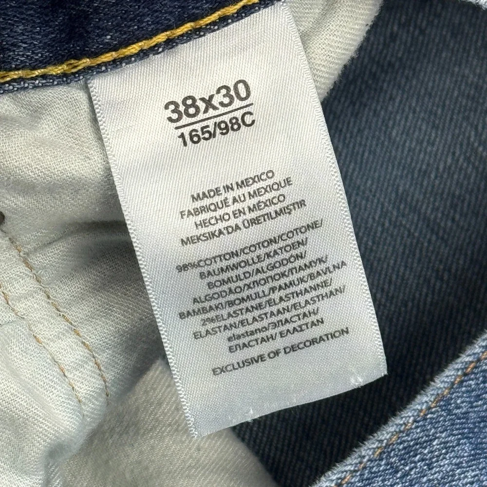 Polo Ralph Lauren Jeans Mens 38x30 Fits 38x29 Denim Straight Leg Medium‎ Wash